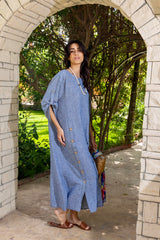 Tropic Denim-like Dress