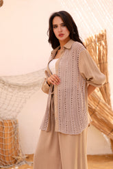 Shoreline Crochet Set - Latte