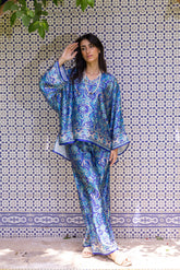 Royal Mosaic Satin Set