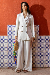 Atelier Sand Linen Suit