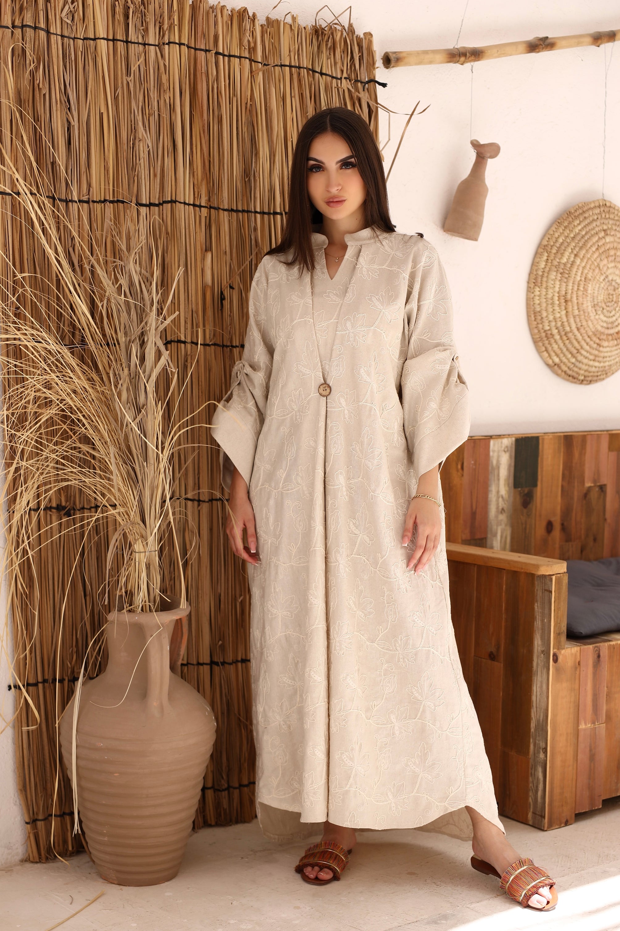 Palm Haze Dress