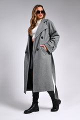 Grey Woolen Coat