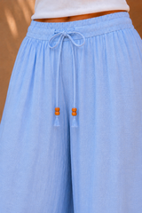 The Amalfi Pants - Light Blue