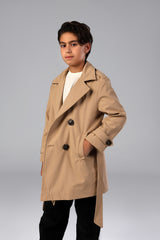 Secret Agent Trench - Khaki - Boy