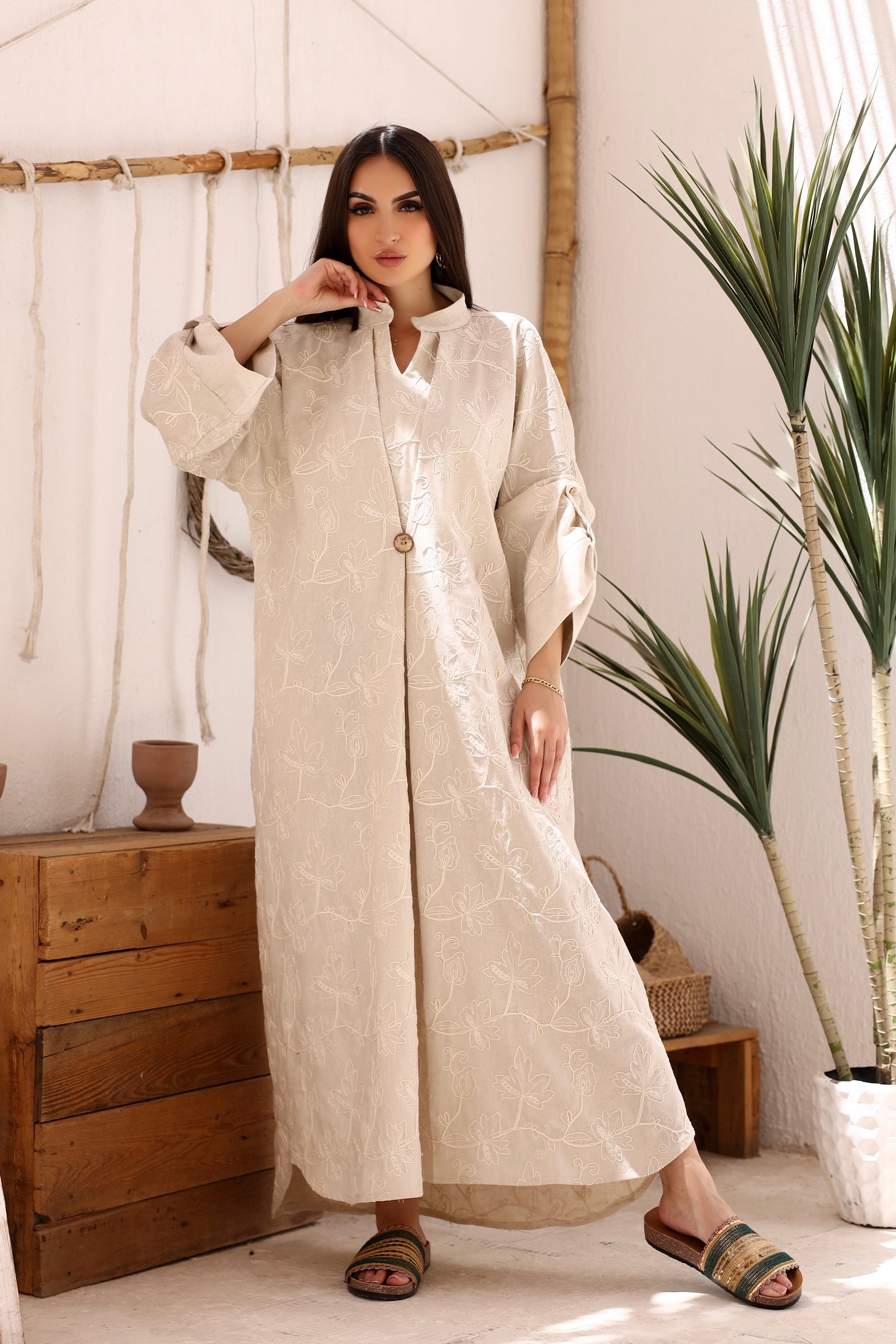 Palm Haze Dress