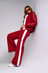 Burgundy Milton Tracksuit