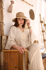 Golden Hour Crochet Dress