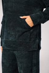 Luxe Knit Co-ord Set - Dark Teel