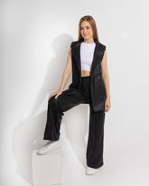 Leather Vest Set
