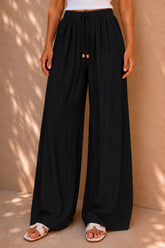 The Amalfi Pants - Black