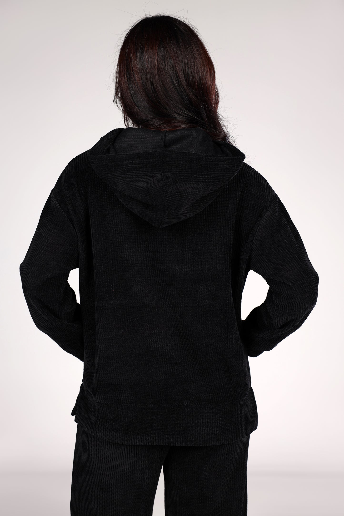 Luxe Knit Co-ord Set - Black