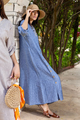 Tropic Denim-like Dress