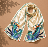 Toucan Silky Scarf (Rectangular)
