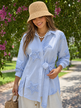 Bluebell Starlit Wrap Shirt
