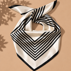 The Black Edit Satin Scarf