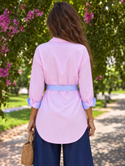 Cotton Candy Wrap Shirt