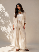 LinenStriped Set