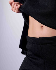 Ribbed Set - Black