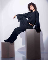 Ribbed Set - Black