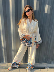 Floweret Kimono Set