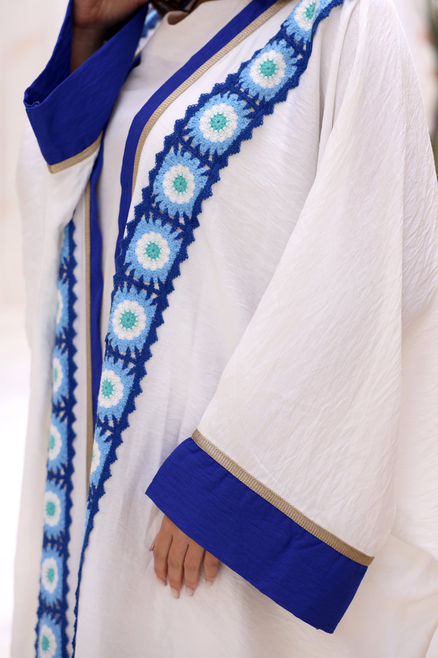 Najma White Kaftan (Adults)