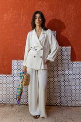 Atelier Sand Linen Suit