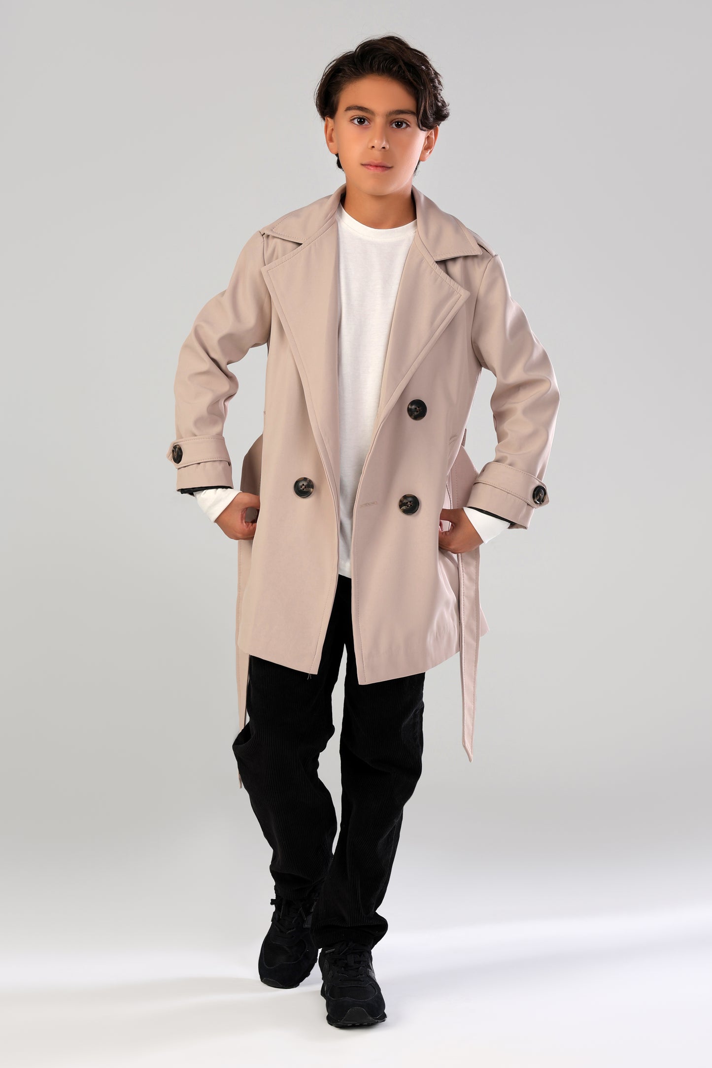 Secret Agent Trench - Beige - Boy