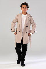 Secret Agent Trench - Beige - Boy