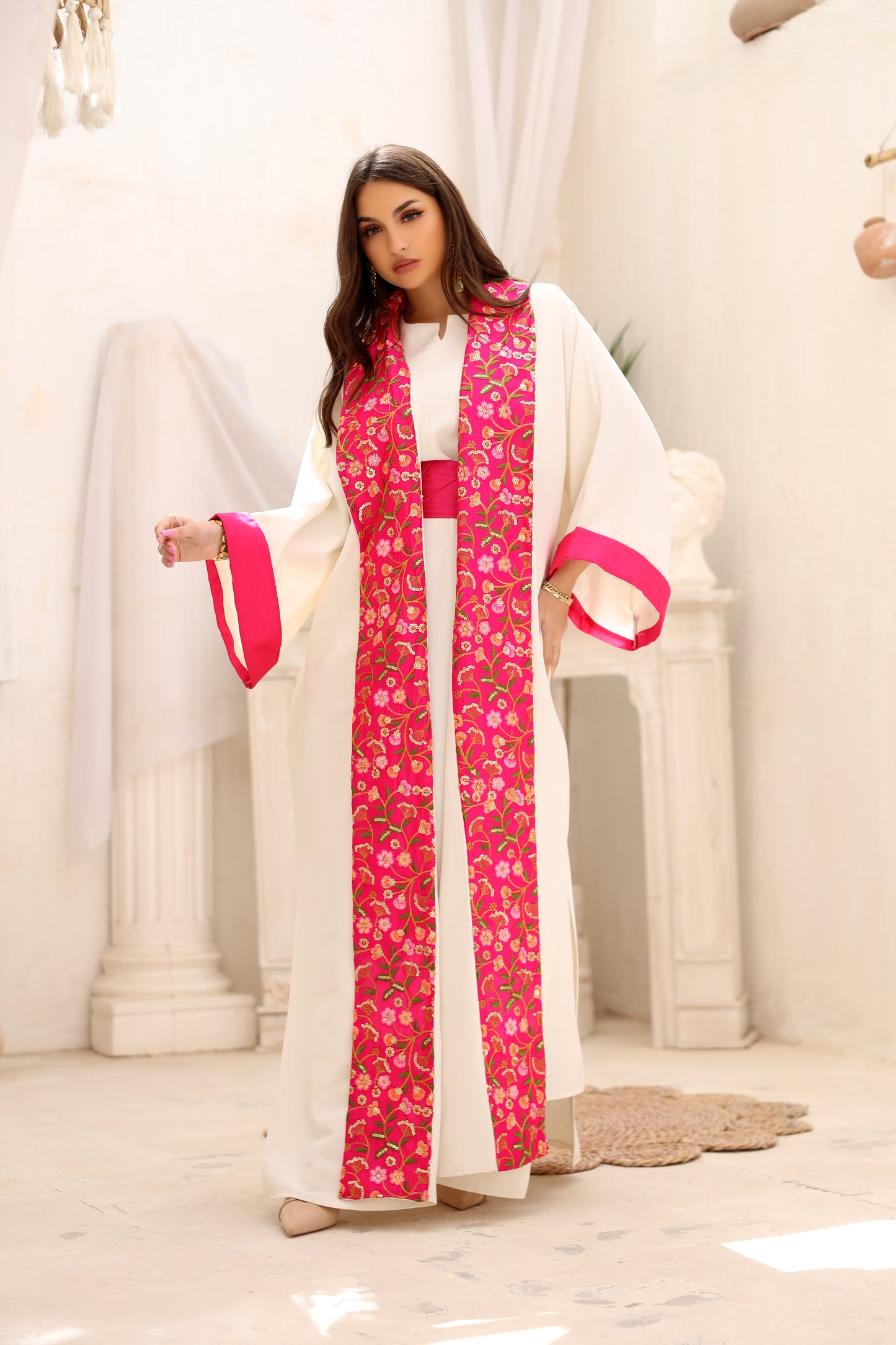 Layali Pink Kaftan