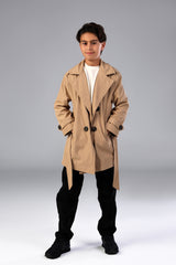 Secret Agent Trench - Khaki - Boy