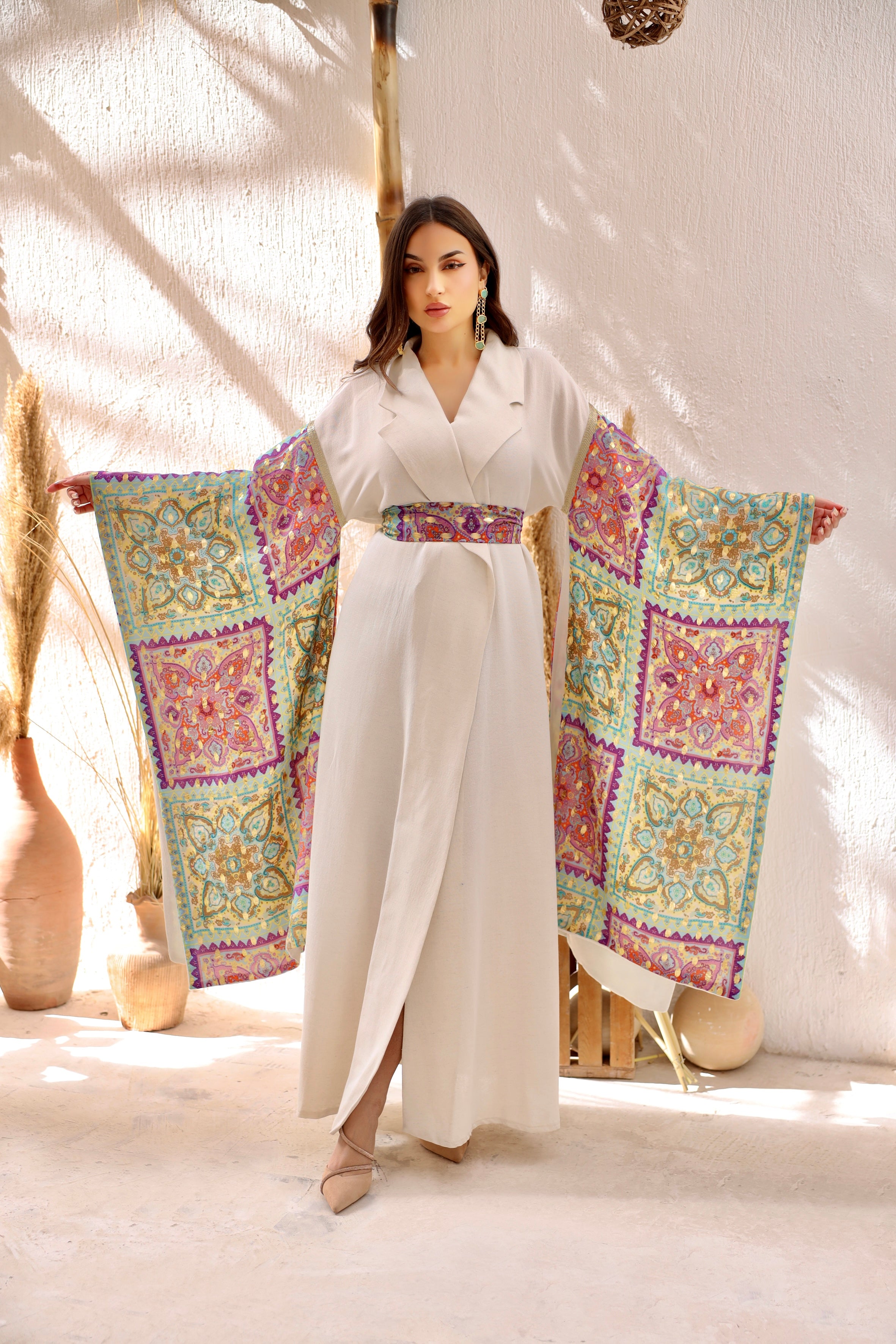 Zayna Collar Kaftan