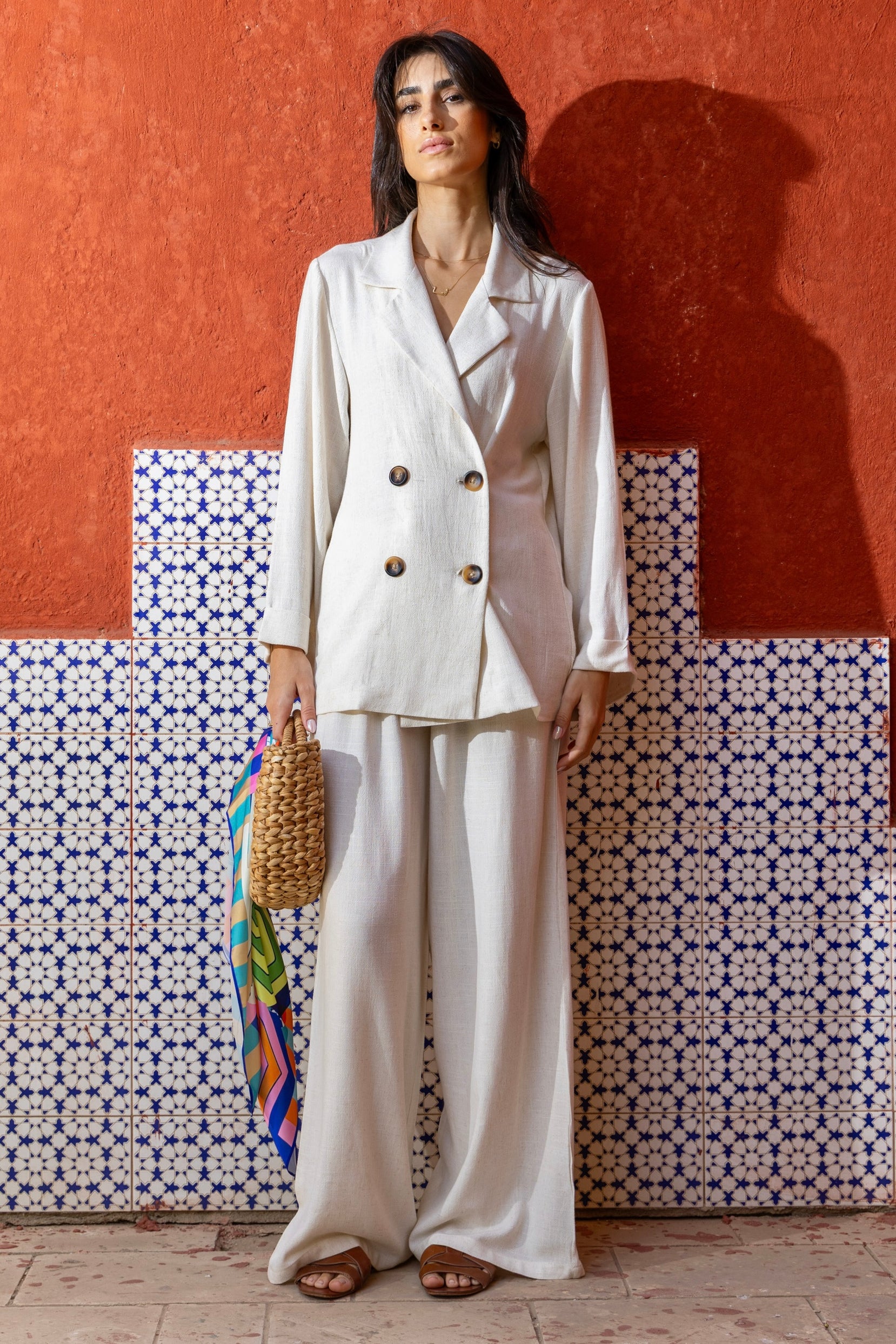 Atelier Sand Linen Set