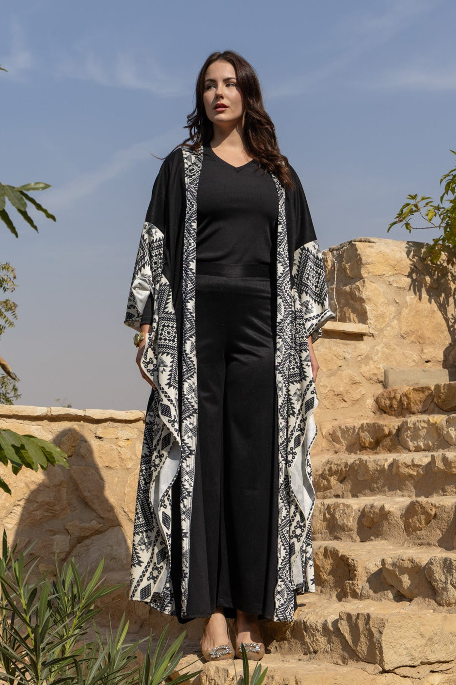 Badiya Kaftan - Black