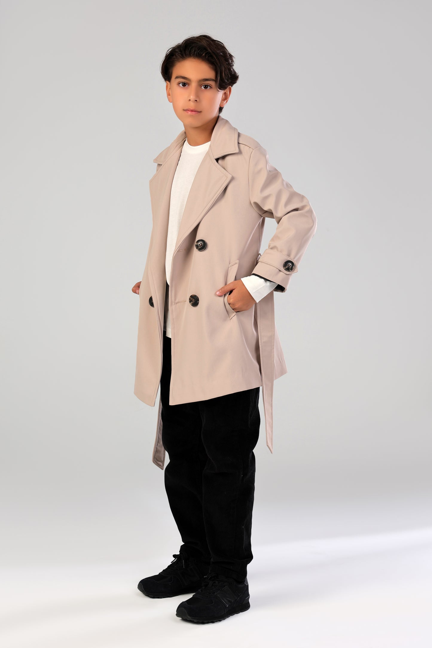 Secret Agent Trench - Beige - Boy