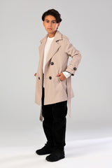 Secret Agent Trench - Beige - Boy