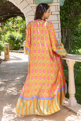 Sunfire Mosaic Satin Set