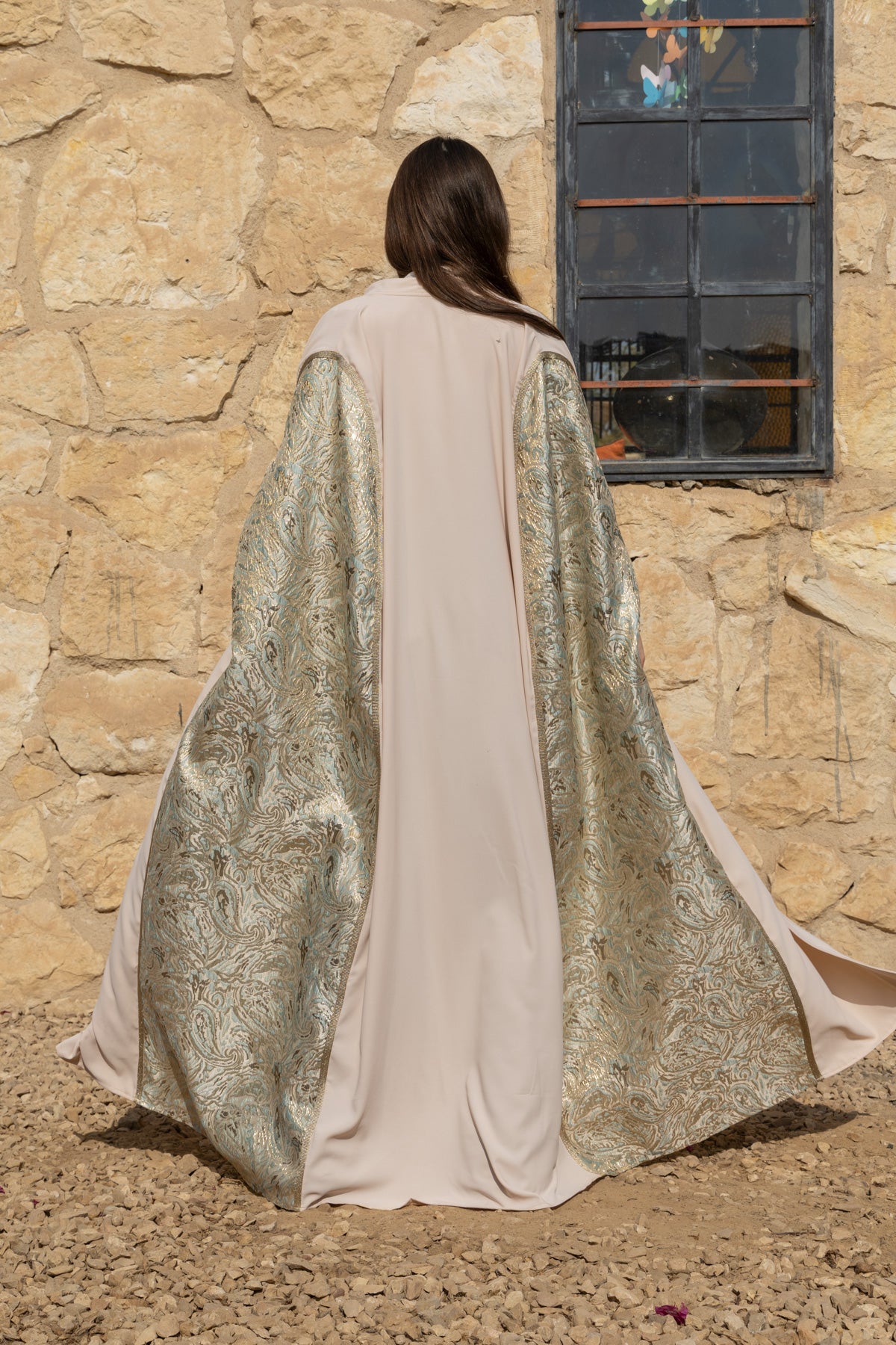 Durrah Cape Kaftan