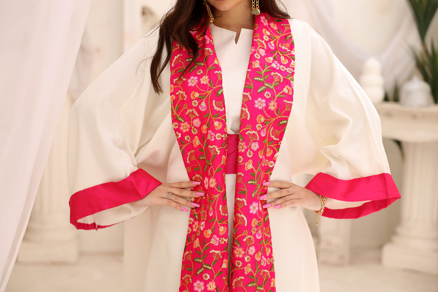 Layali Pink Kaftan