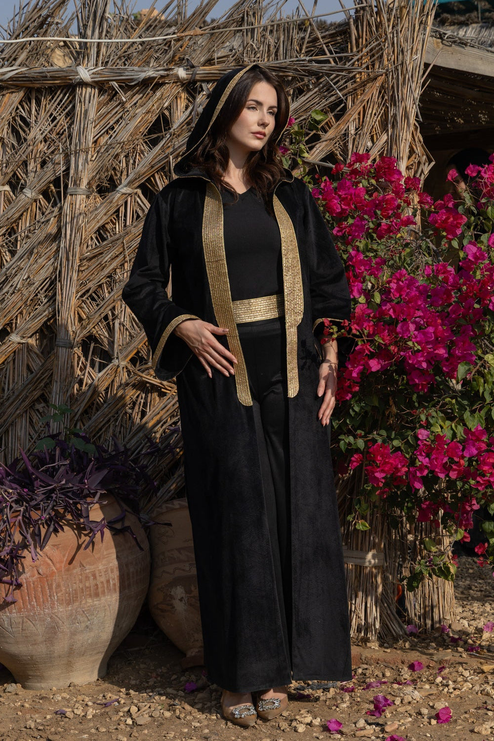 Safiya Kaftan - Black