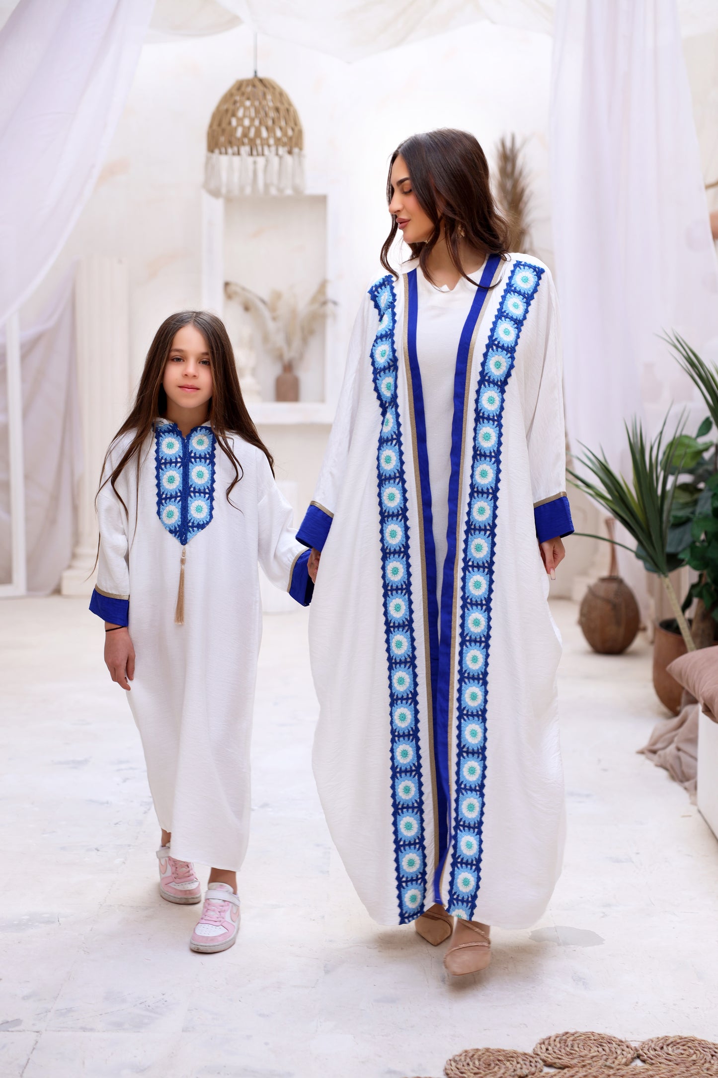 Najma White Kaftan (Kids)