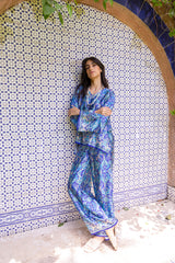 Royal Mosaic Satin Set