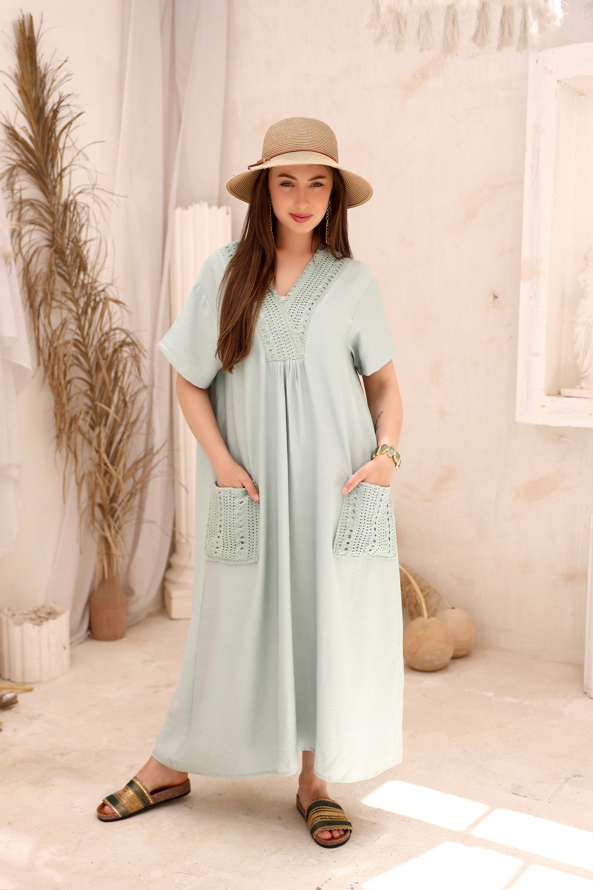 Serene Mint Dress