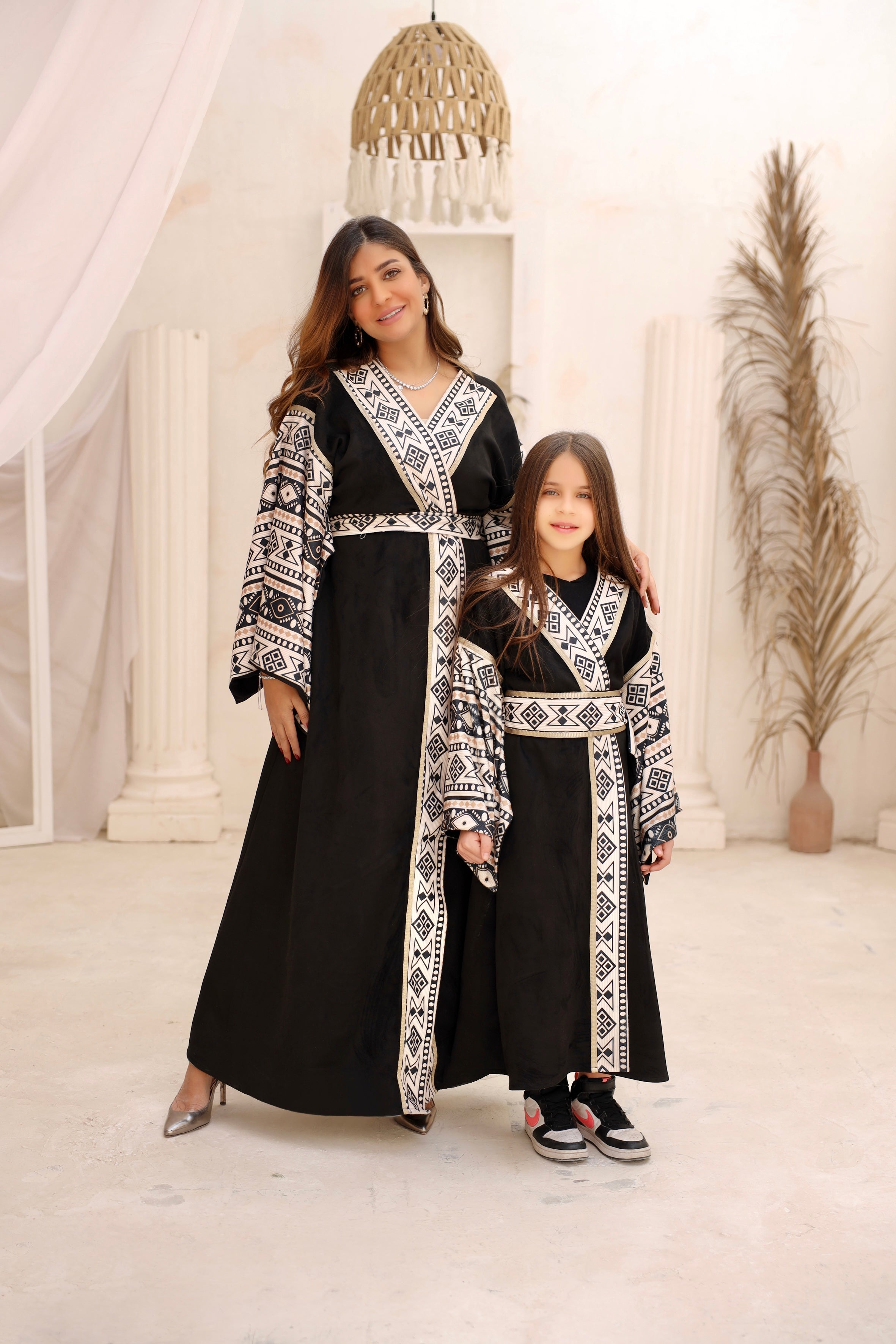 Black Kimono Kaftan (Kids)