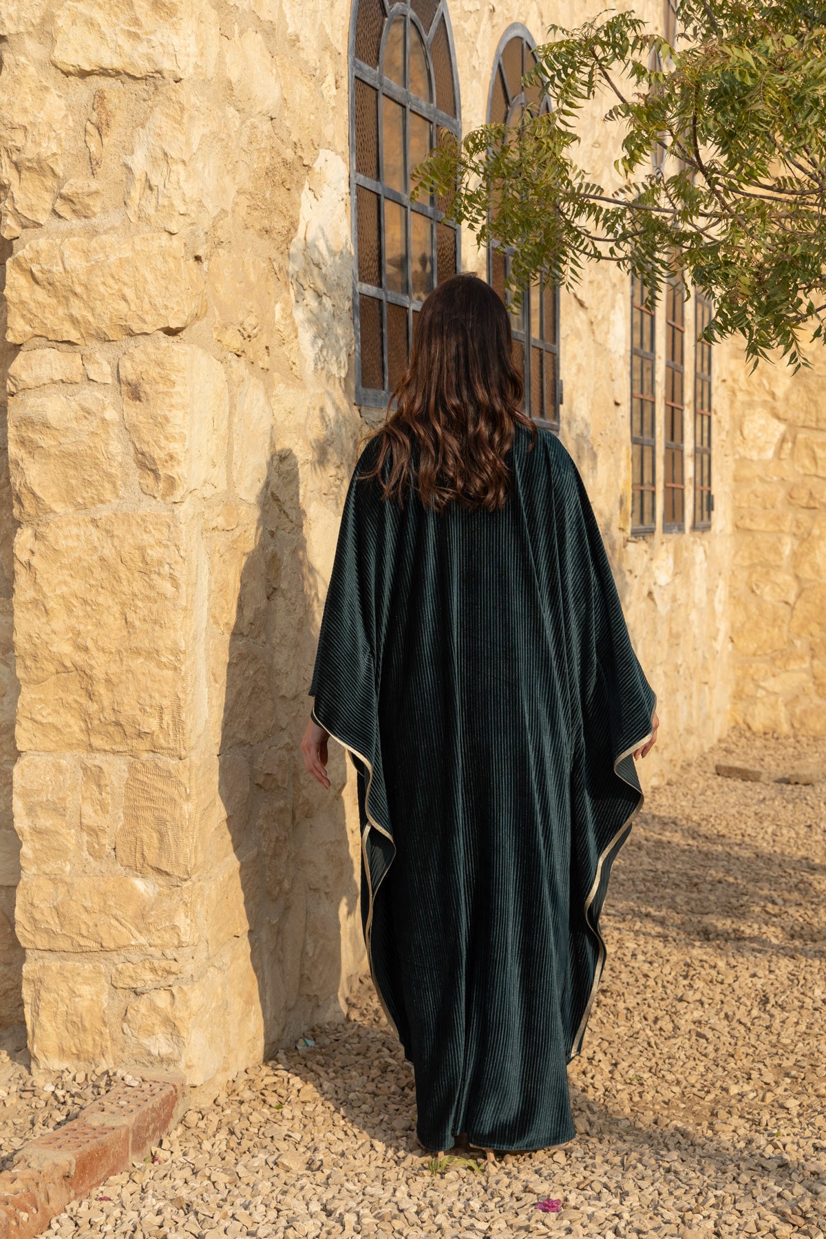 Layali Kaftan - Dark Teel