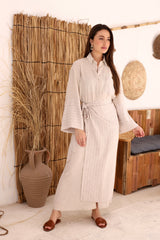 Sunset Beige Dress