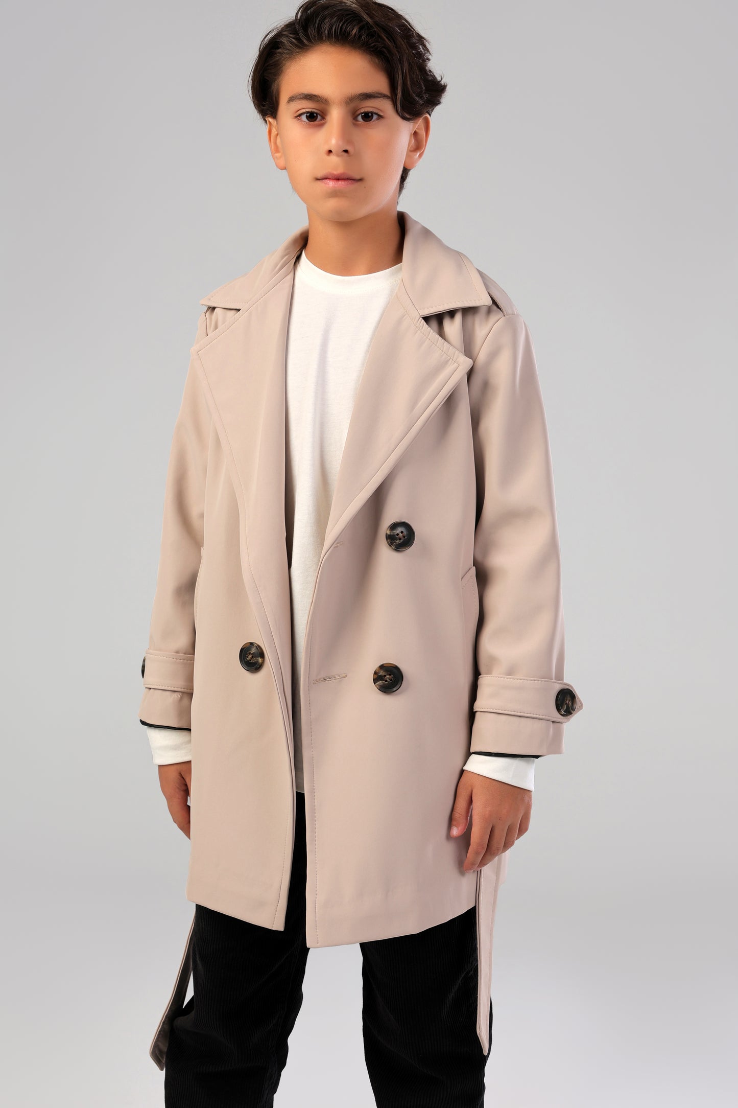 Secret Agent Trench - Beige - Boy