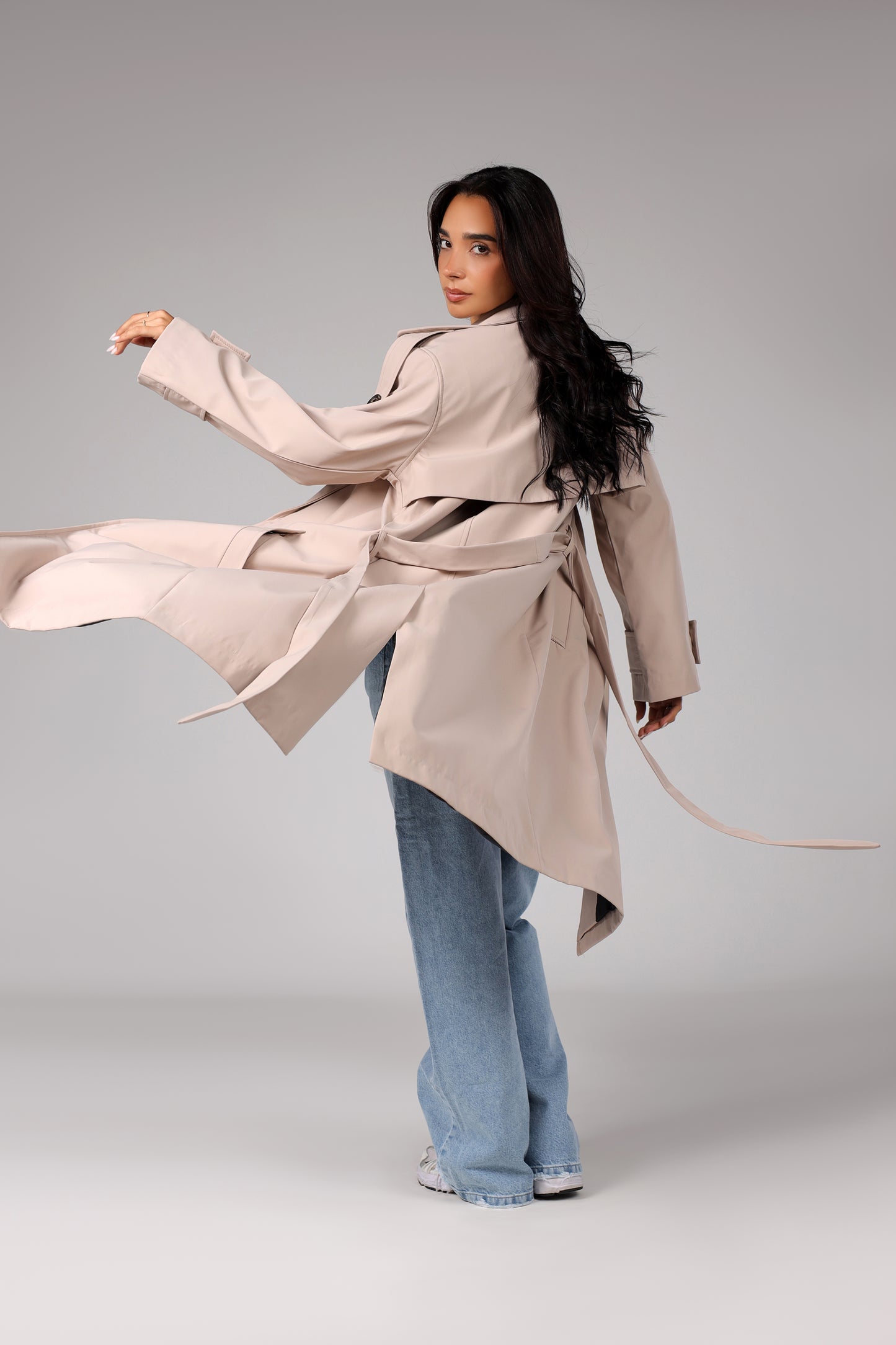 The Timeless Trench - Sand Beige