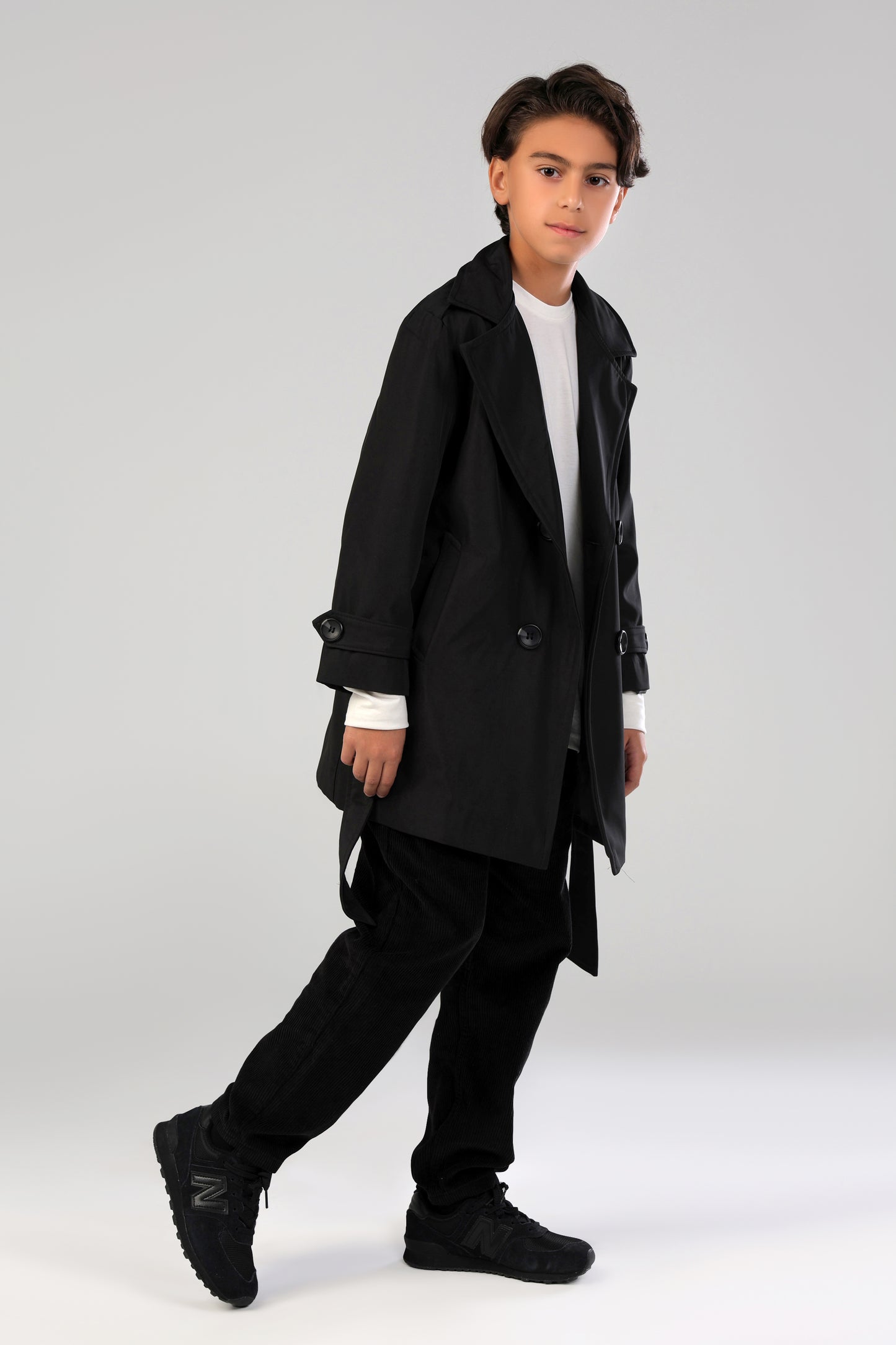 Secret Agent Trench - Black - Boy