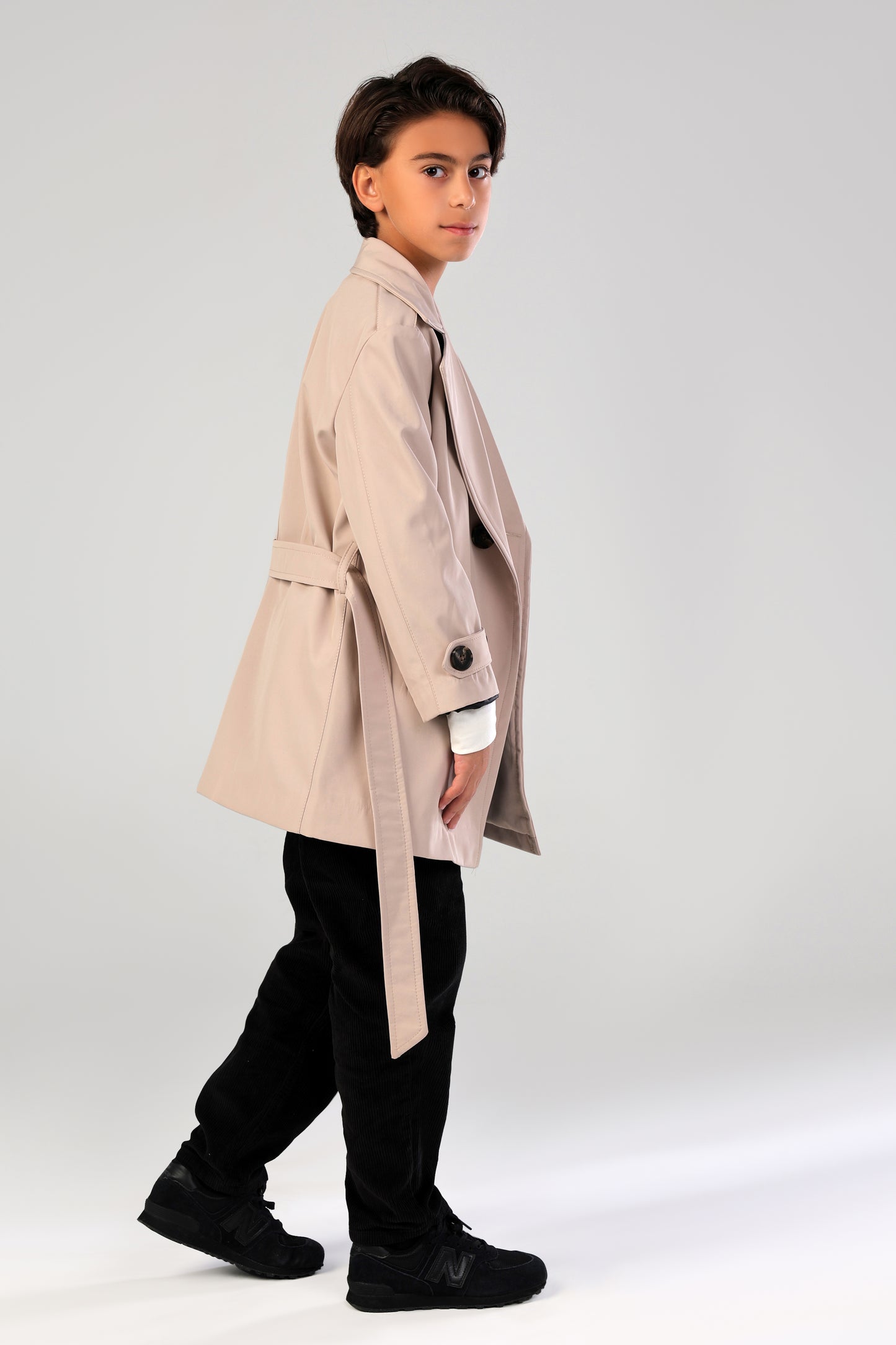 Secret Agent Trench - Beige - Boy