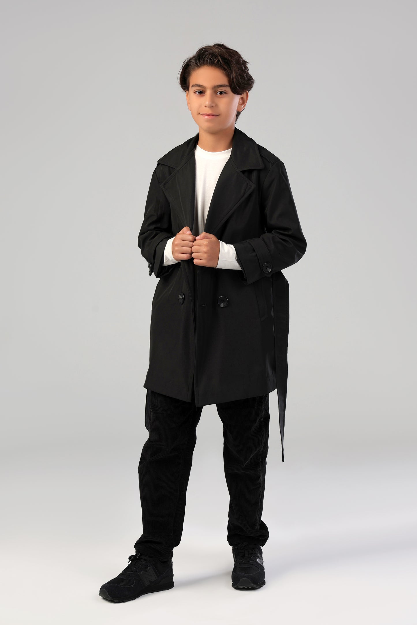 Secret Agent Trench - Black - Boy